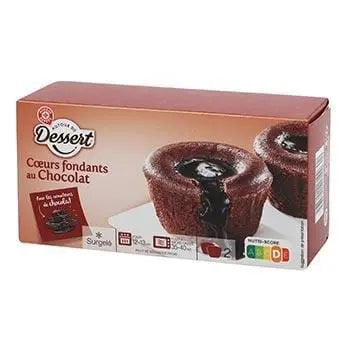 Around the Dessert Chocolate Fondants (x2) 180g