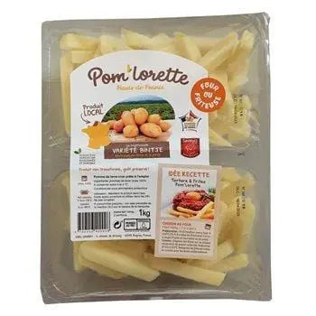 Fresh Raw French Fries 1kg