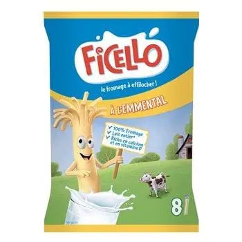 Ficello Emmental cheese (8x21g)