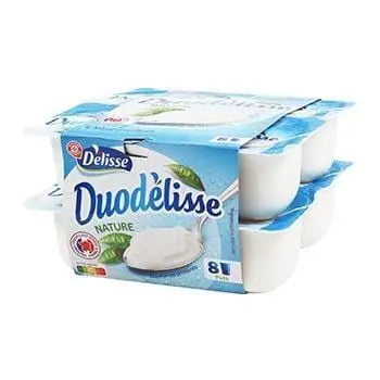 Nature Duodélisse Cheese - 8x100g
