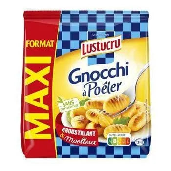 Lustucru Gnocchi à Poeler Maxi 520g