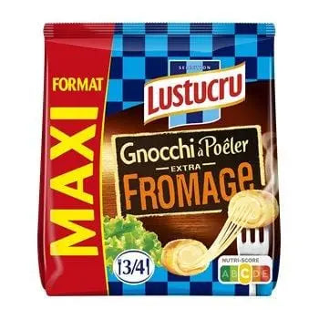 Lustucru  Gnocchi Extra Cheese Maxi 500g