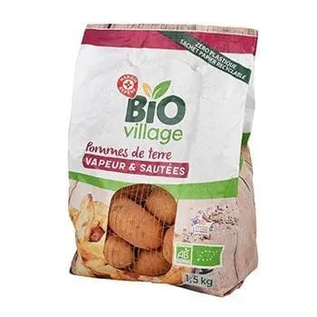 Bio Village Steamed and Sautéed Organic Apples 1.5kg