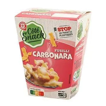 Côté Snack Fusili Pasta Carbonara 300g