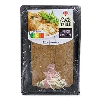 Black Wheat and Emmental Ham Galette 195g
