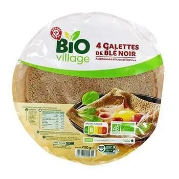 Bio Village Buckwheat pancake Black Wheat (x4) 200g