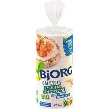 Bjorg Organic Spelt Bran Oatmeal Patties 130g