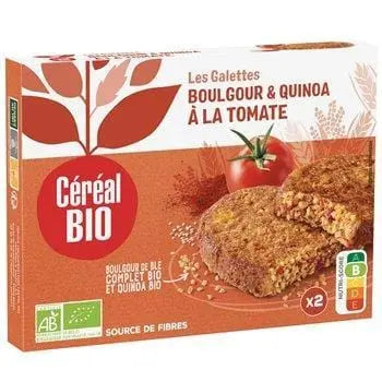Cereal Bio Quinoa Tomato Patties 2x100g