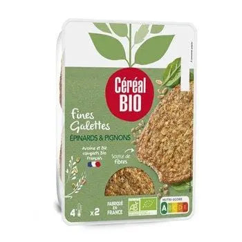 Cereal Bio Spinach and pine nut patties 180g