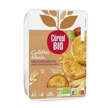 Ceréal Organic Mediterranean Polenta Wafers 160g