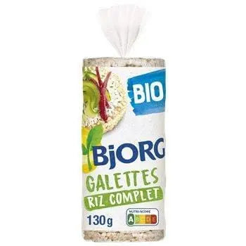 Bjorg Wholemeal Rice Patties 130g