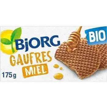 Bjorg Organic Honey Waffles 175g