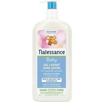 Natessance Natural Baby Wash 500ml
