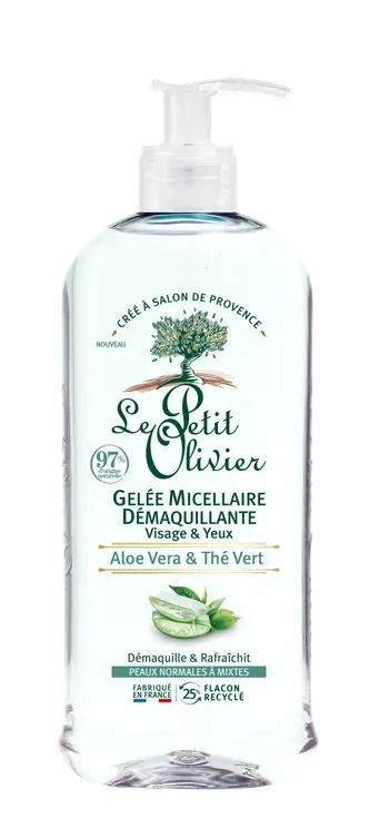 Le Petit Olivier Aloe Vera & Green Tea Cleansing Micellar Gel 400ml