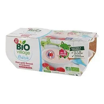 Bio Village Baby Raspberry Yoghurt 4x100g
