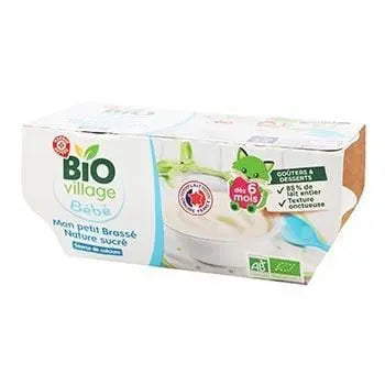 Bio Village Bébé Natural Yoghurt 4x100g