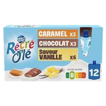 Mont Blanc Recre Ole Mix Vanilla Chocolate Caramel 12x85g