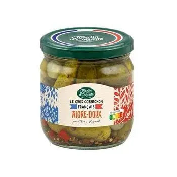 Jardin D'Orante Large Sweet and Sour Gherkin 210g