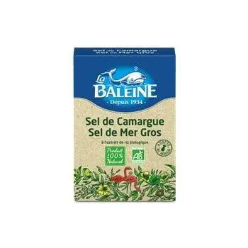 La Baleine Camargue Salt and Coarse Salt Organic Rice Extract 1KG