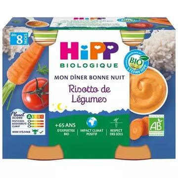 Hipp Organic Vegetable Risotto 2x190g