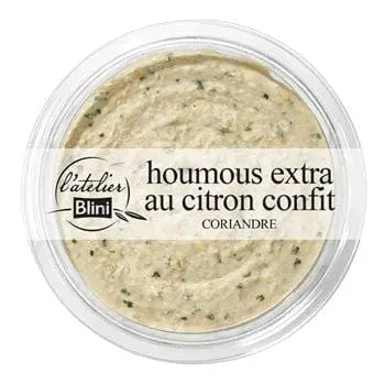 Blini Hummus Extra with Lemon Confit and Coriander 175g