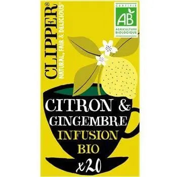 Clipper Organic Lemon Ginger Infusion 50g