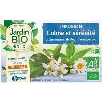 Jardin Bio Infusion Calm and Serenity Orange Blossom Organic (x20) 30g