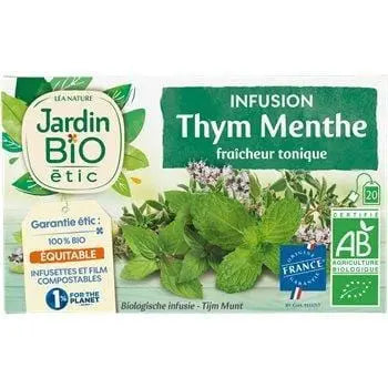 Jardin Bio Infusion Thyme Mint (x20) 30g