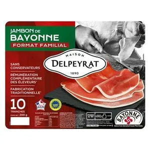 Delpeyrat Bayonne Ham Slices (x10) 170g