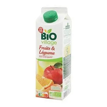 Bio Village Organic Carrot Orange Apple Banana Juice 1L