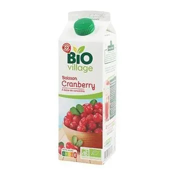 Bio Village Organic Cranberry Juice 1L