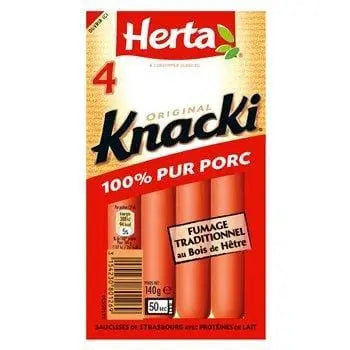 Herta Knacki Original (x4) 140g