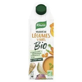 Knorr Organic Mixed Vegetable Soup 750ml