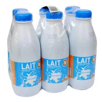 Milk 1/2 skimmed 6x50cl Eleveurs des Hauts de France
