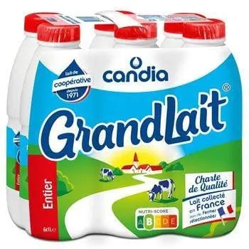 Candia Whole Milk 6x1L
