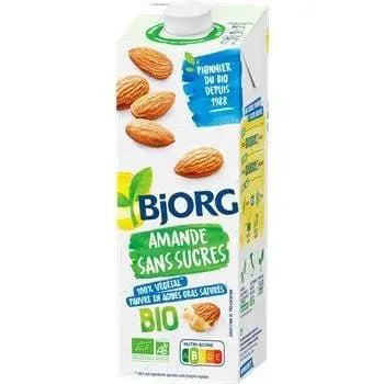 Bjorg Organic Sugar Free Almond Milk 1L