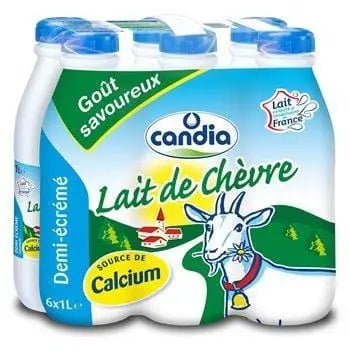Candia Goat's Milk Semi-Skimmed - 6x1L