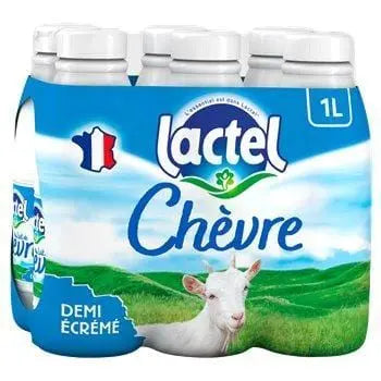 Lactel Semi-skimmed Goat's Milk 6x1L
