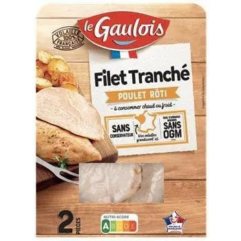 Le Gaulois Sliced Roast Chicken Fillets (x2) 120g