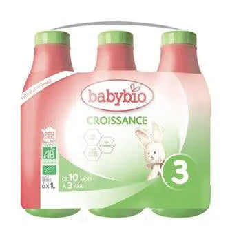 Babybio Organic Growth Milk 6x1L