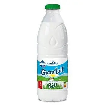 Candia Fresh Milk GrandLait Organic Whole 1L