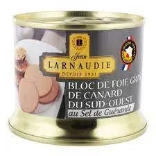 Larnaudie Block of Foie Gras with Guerande Salt 300g