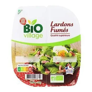 Bio Village Smoked Bacon (x2) 120g