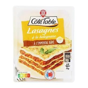 Côté Table Lasagne bolognaise 1kg