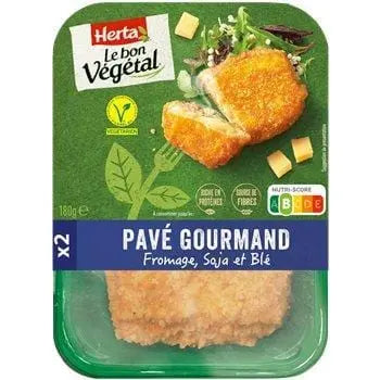 Herta Le Bon Végétal Cheese & Soy 180g