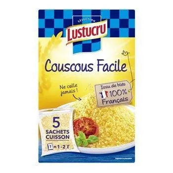 Lustucru Couscous Facile Sachet Cooker 5x100g