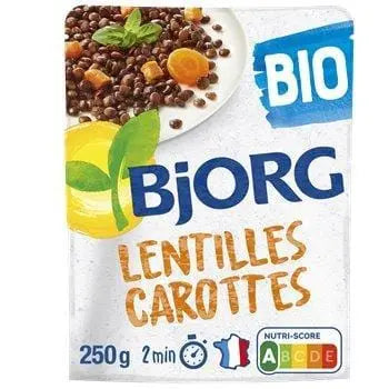 Bjorg Lentils Carrots 250g