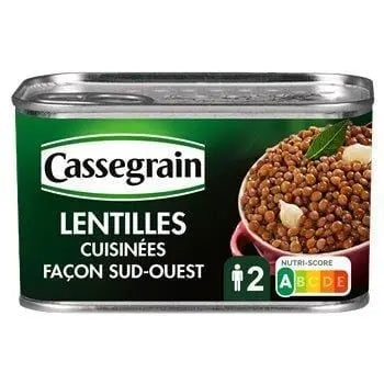 Cassegrain Duck Fat Lentils 410g