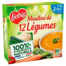 Liebig PurSoup 12 Mixed Vegetables 2x30cl