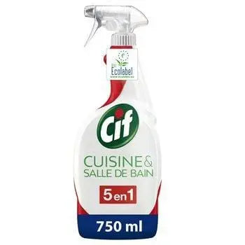 Cif Ecolabel Kitchen and Bathroom Cleaner Spray 75ml